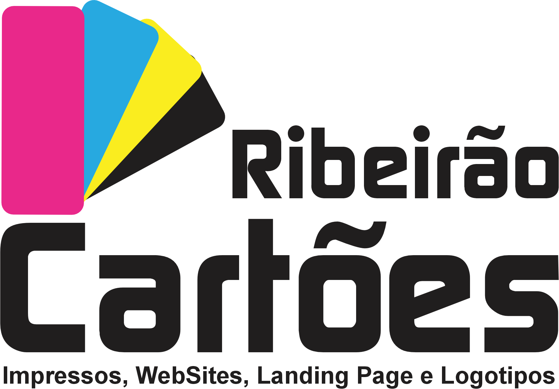 Logo Ribeirão Cartões - Identidade Visual e Design Gráfico